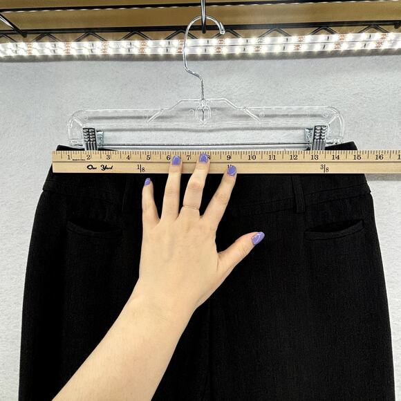 Apt. 9 Curvy Fit Dark Gray Bootcut Dress Pants Work Business School Women size 4 - Picture 6 of 9